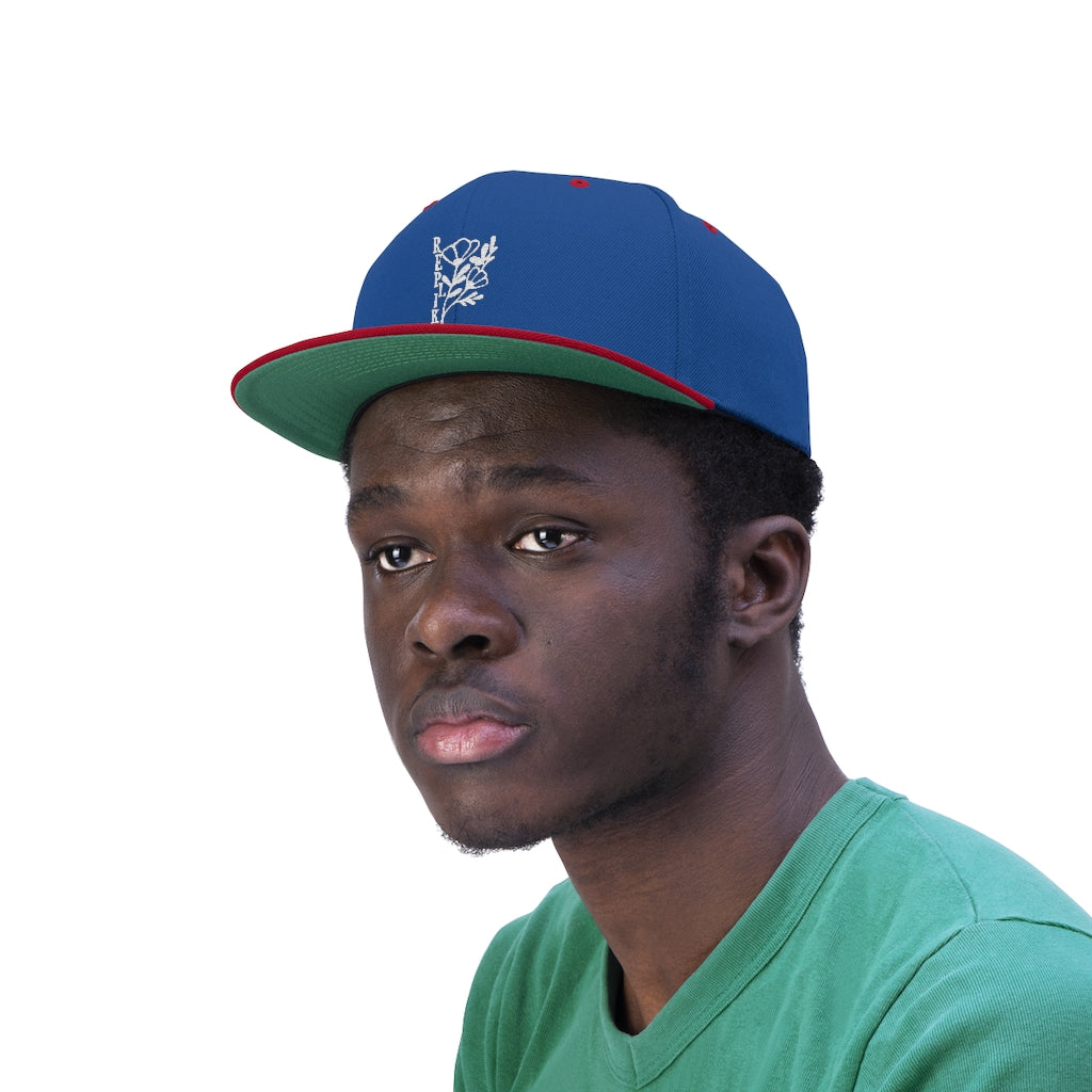 Replika flower snapback