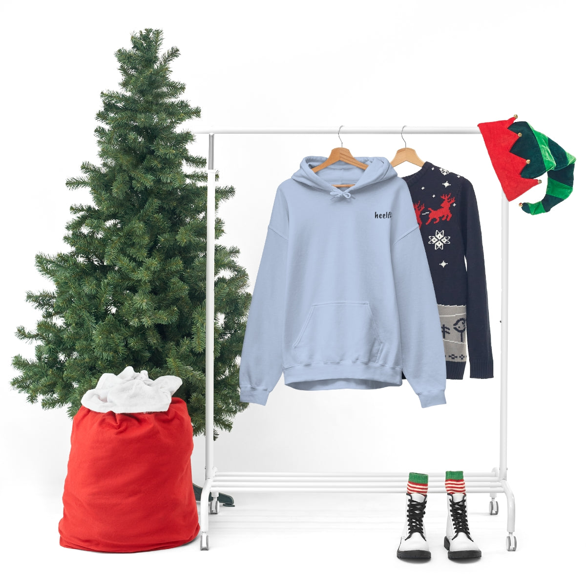 heelflip. Replika Heavy Blend™ Hooded Sweatshirt