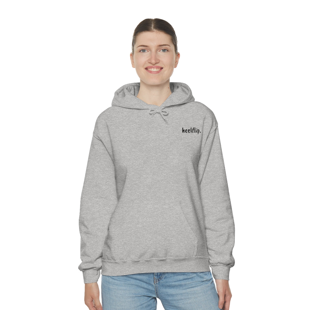 heelflip. Replika Heavy Blend™ Hooded Sweatshirt