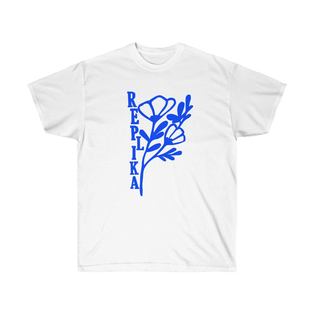 mundstykke ukuelige kranium Replika indigo floral t-shirt – Replika Skate
