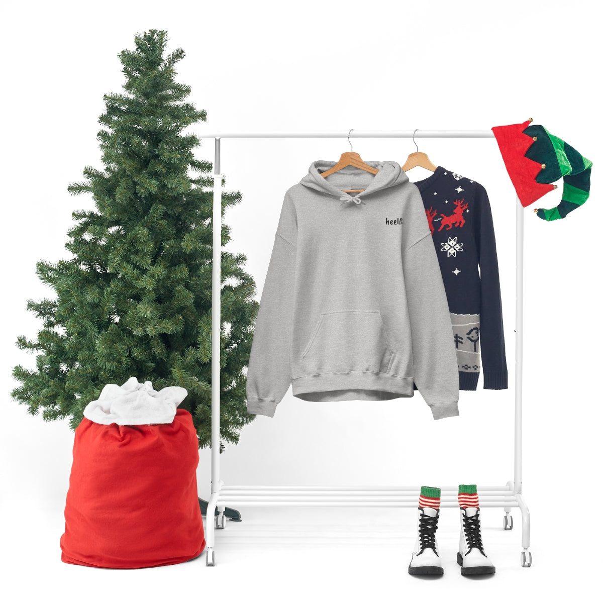 heelflip. Replika Heavy Blend™ Hooded Sweatshirt