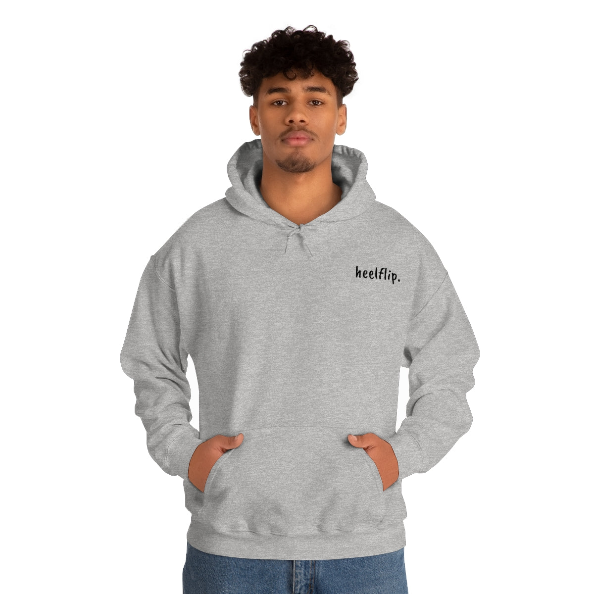 heelflip. Replika Heavy Blend™ Hooded Sweatshirt